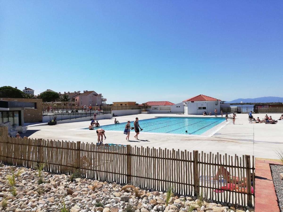Appartement Tout Confort A Cap Coudalere Avec Vue Magnifique Sur Le Canigou Au Bord Du Lac - Check In Automatise - Parking Gratuit - Aire De Jeux D'Enfants - Le Barcarès Εξωτερικό φωτογραφία